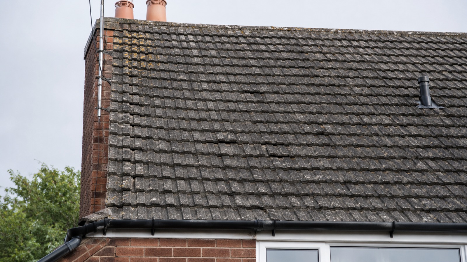 Roofing image for slipped slate repairs in rochdale